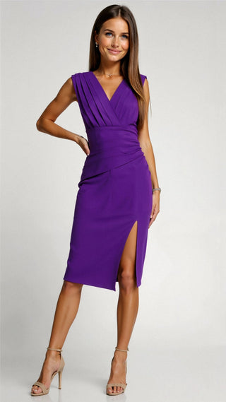 Felicia - Elegantes Kleid - Abendkleid - Kleider - Lila - Müller Mode