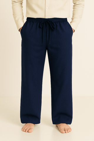 Felix Kordelzughose mit Relaxed Fit - Hosen - Marineblau - Müller Mode