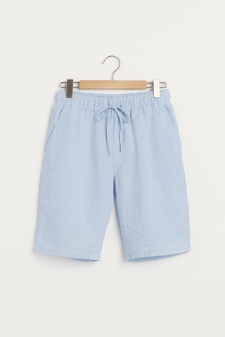 Ferdinand Kniehohe Shorts mit Elastikbund - Shorts - Blau - Müller Mode