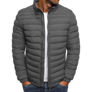Filip - Stylische Pufferjacke - Pufferjacken - Grau - Müller Mode