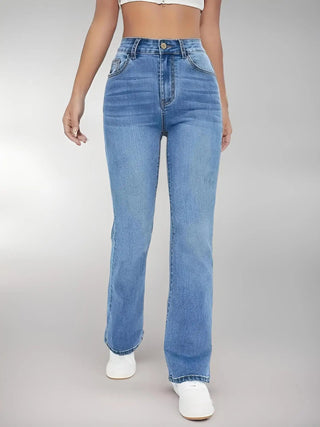 Fiona Bootcut - Jeans mit hoher Taille - Jeans - Hellblau - Müller Mode