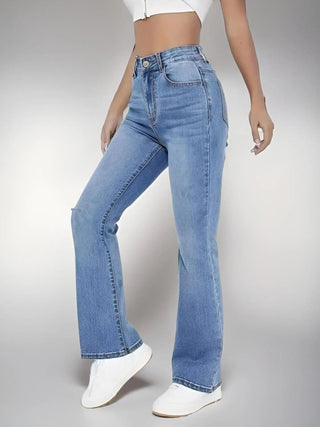 Fiona Bootcut - Jeans mit hoher Taille - Jeans - Hellblau - Müller Mode