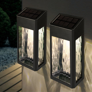 ForestFlicker - Solar Außenlampe - Außenbeleuchtung - Schwarz - Müller Mode