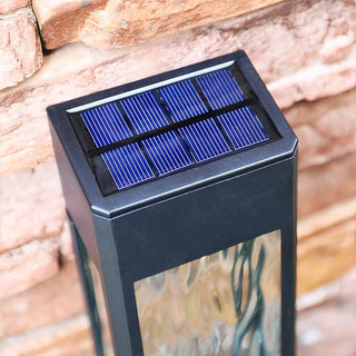 ForestFlicker - Solar Außenlampe - Außenbeleuchtung - Schwarz - Müller Mode