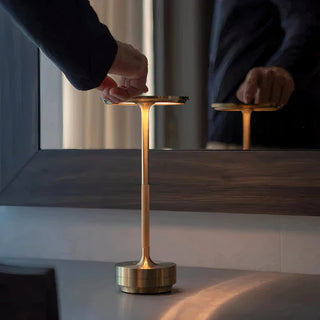 Glimmer - Design - Tischlampe - Tischlampe - Gold - Müller Mode
