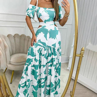 Hedi - Kleid - Off - Shoulder Ausschnitt - Kleider - Hellblau - Müller Mode