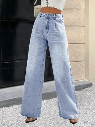 Heidi Weitbein - Jeanshose Hohe Taille - Jeans - Grau - Müller Mode