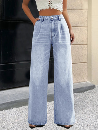 Heidi Weitbein - Jeanshose Hohe Taille - Jeans - Grau - Müller Mode