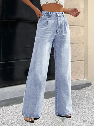 Heidi Weitbein - Jeanshose Hohe Taille - Jeans - Grau - Müller Mode