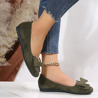 Helma - Bequeme flache Schuhe - Sandalen & Hausschuhe - Grün - Müller Mode