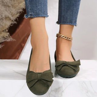 Helma - Bequeme flache Schuhe - Sandalen & Hausschuhe - Grün - Müller Mode
