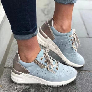 Hilda - Komfortabler Schuhe - Sneakers - Hellblau - Müller Mode