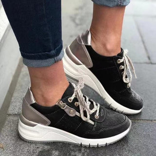 Hilda - Komfortabler Schuhe - Sneakers - Schwarz - Müller Mode
