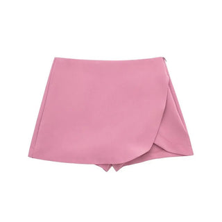 Irene Skort Wickeloptik - Rock - Rosa - Müller Mode
