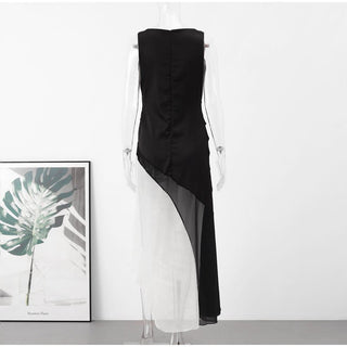 Irmelin - Ärmelloses Kleid - Maxikleid - Kleider - Schwarz - Müller Mode