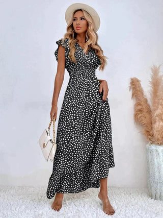Isabella - A - Linien - Kleid - Puffärmel - Kleider - Schwarz - Müller Mode