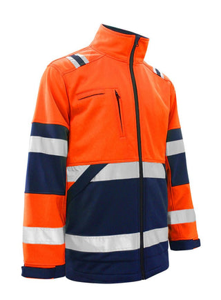 Jarrell Reflektierende Sicherheits - Arbeitsjacke - Arbeitsjacken - Orange Marine - Müller Mode