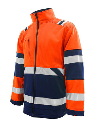 Jarrell Reflektierende Sicherheits - Arbeitsjacke - Arbeitsjacken - Orange Marine - Müller Mode