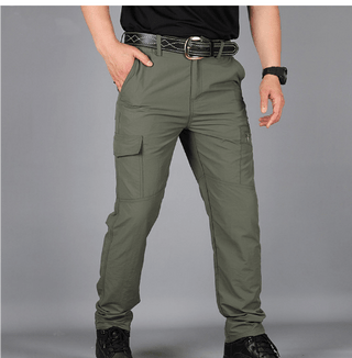 Jefferson - Cargo - Hose - Robuste Konstruktion - Cargohosen - Grün - Müller Mode