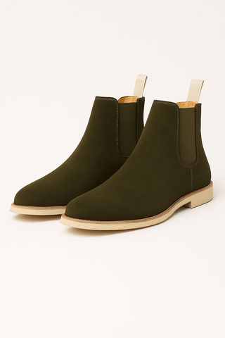Joseph Chelsea - Lederstiefel - Stiefel - Dunkelgrün - Müller Mode