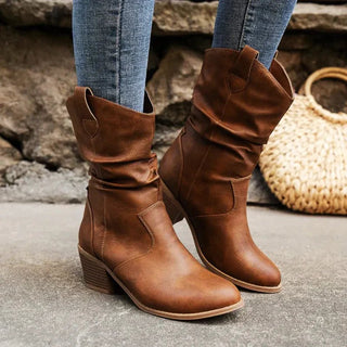 Kamila - Western - Cowboystiefel - Stiefel - Braun - Müller Mode