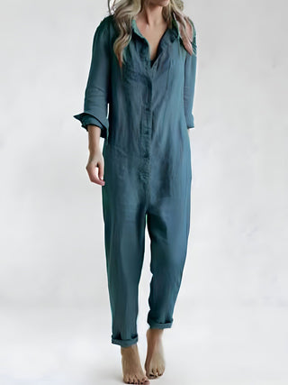 Kaya - Jumpsuit - Hosenanzug - Sets - Blau - Müller Mode