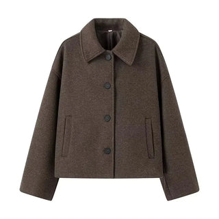 Kharla - Mantel - Outdoorbekleidung - Leichte Jacken - Braun - Müller Mode