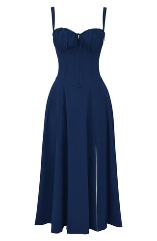 Kiana - Taillenkleid - Bustier - Design - Kleider - Marineblau - Müller Mode