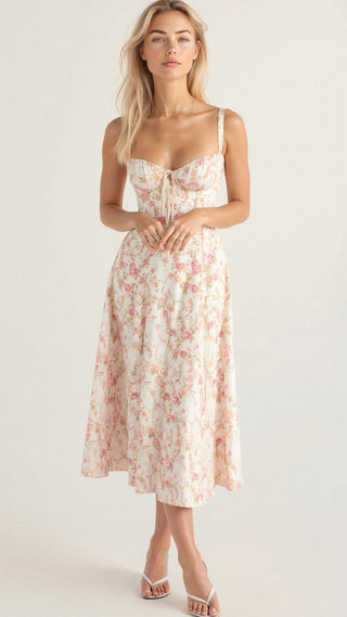 Kiana - Taillenkleid - Bustier - Design - Kleider - Rosa - Müller Mode