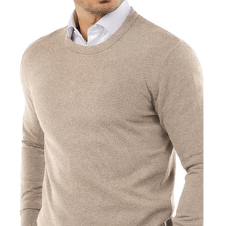 Kolby - Slim - Fit - Pullover - Moderner Minimalismus - Strickwaren - Khaki - Müller Mode