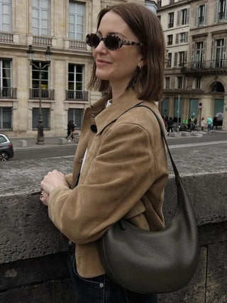 Kristabelle - Vintage Jacke - Herbst - Outfit - Leichte Jacken - Khaki - Müller Mode