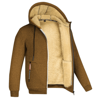 Kristoffer - Weiche und warme Herrenjacke - Winterjacken - Braun - Müller Mode