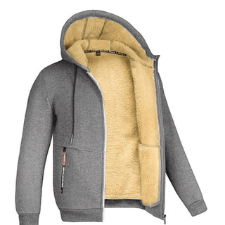 Kristoffer - Weiche und warme Herrenjacke - Winterjacken - Grau - Müller Mode
