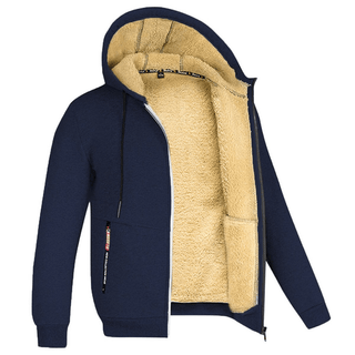 Kristoffer - Weiche und warme Herrenjacke - Winterjacken - Marineblau - Müller Mode