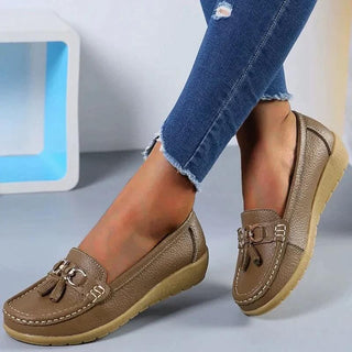 Lærke - Lederschuhe - Sandalen - Sandalen & Hausschuhe - Braun - Müller Mode
