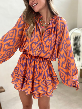 Lara - Turtle Dress - Lässig - Kleider - Orange - Müller Mode