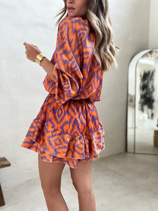 Lara - Turtle Dress - Lässig - Kleider - Orange - Müller Mode