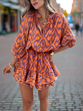 Lara - Turtle Dress - Lässig - Kleider - Orange - Müller Mode