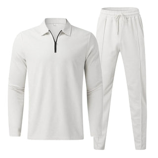 Lars - Jogging - Set - Freizeit - Sets - Weiß - Müller Mode