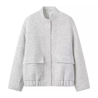 Lilli Strukturjacke mit Taschen - Jacken - Weiß - Müller Mode
