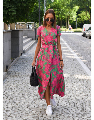 Linn - Hochwertig - Atmungsaktiv - Kleider - Rosa - Müller Mode
