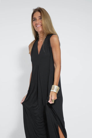 Lisbeth - Schlankes Kleid - Kleider - Schwarz - Müller Mode