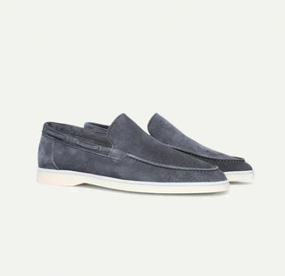 Luca Wildleder - Slipper in Taupe - Loafers - Hellbraun - Müller Mode