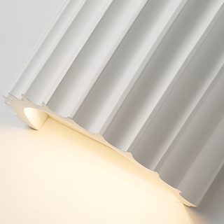 Lumière - Halbkreisförmige Wandleuchte aus Harz - Wandleuchte - Weiß - Müller Mode
