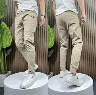 Mads - Cargohose - Stretchhose - Cargohosen - Beige - Müller Mode