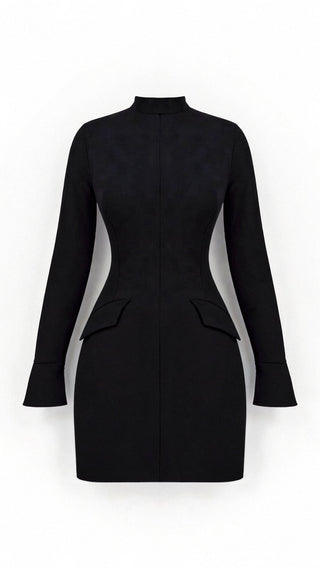 Maja - Sommerkleid - Bequem - Kleider - Schwarz - Müller Mode