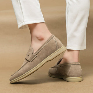 Martin Wildleder - Loafers - Loafers - Khaki - Müller Mode