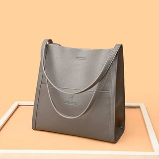Mathilde - Umhängetasche - Veganes Leder - Schultertaschen - Grau - Müller Mode