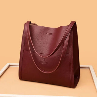 Mathilde - Umhängetasche - Veganes Leder - Schultertaschen - Rot - Müller Mode