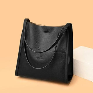 Mathilde - Umhängetasche - Veganes Leder - Schultertaschen - Schwarz - Müller Mode